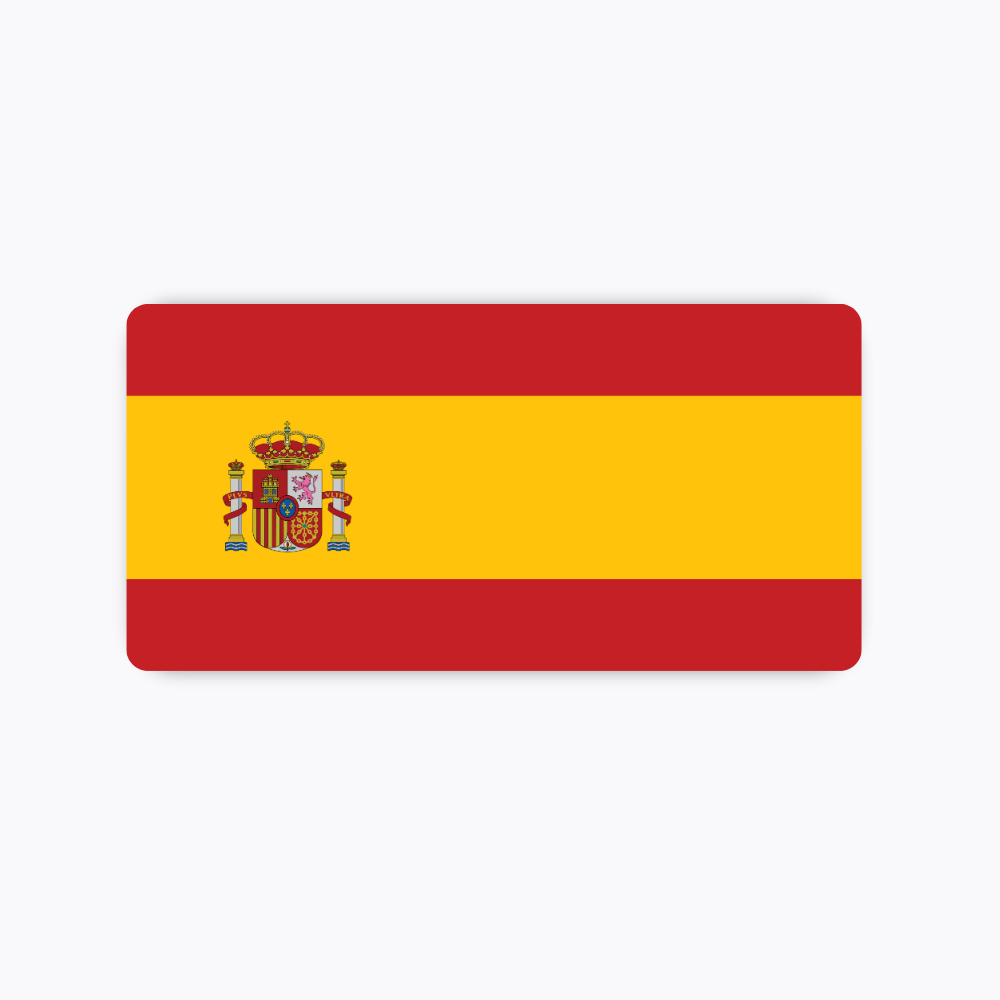 Écusson Drapeau Espagne