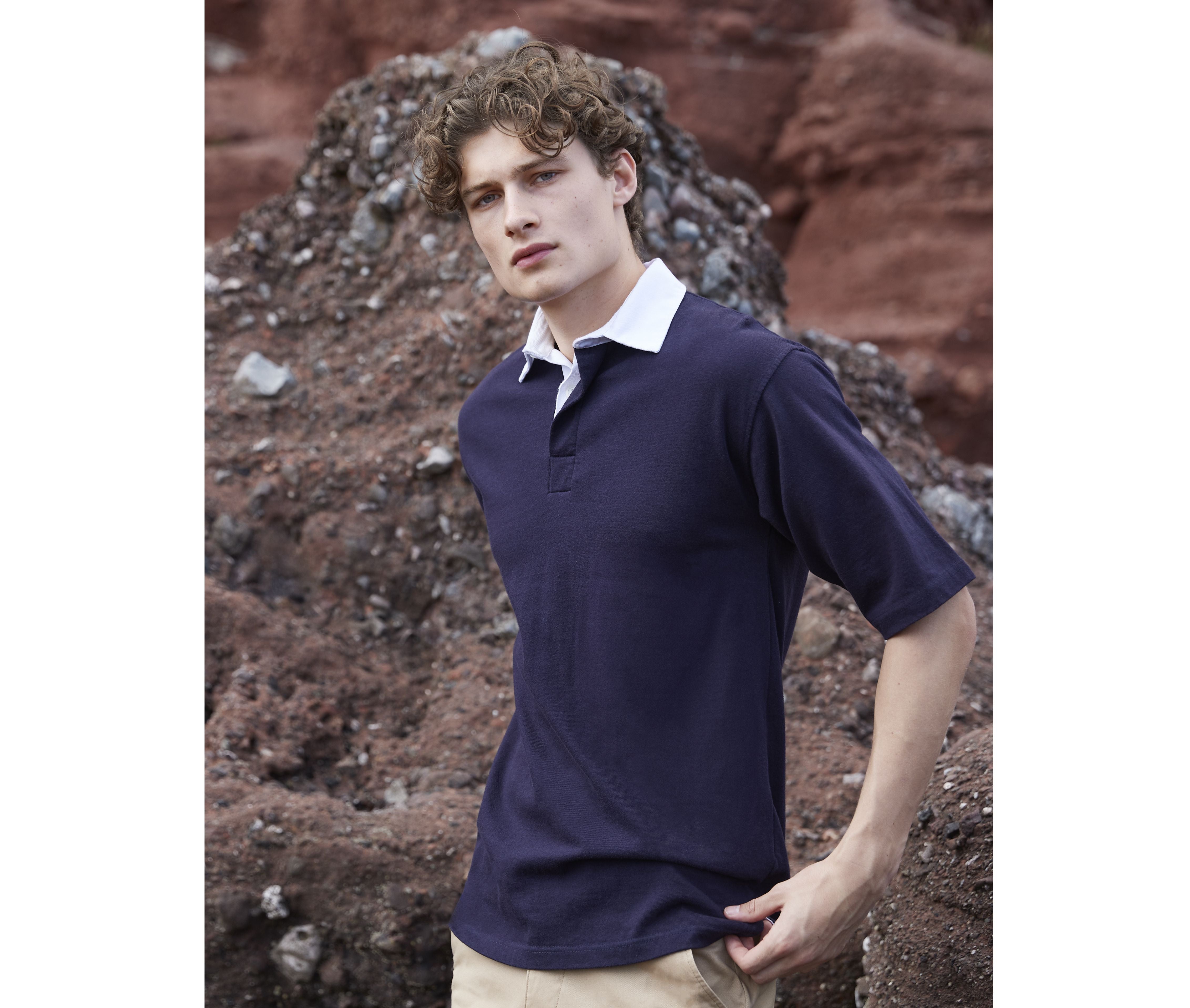 Polo rugby manches courtes - FRONT ROW - #FR003