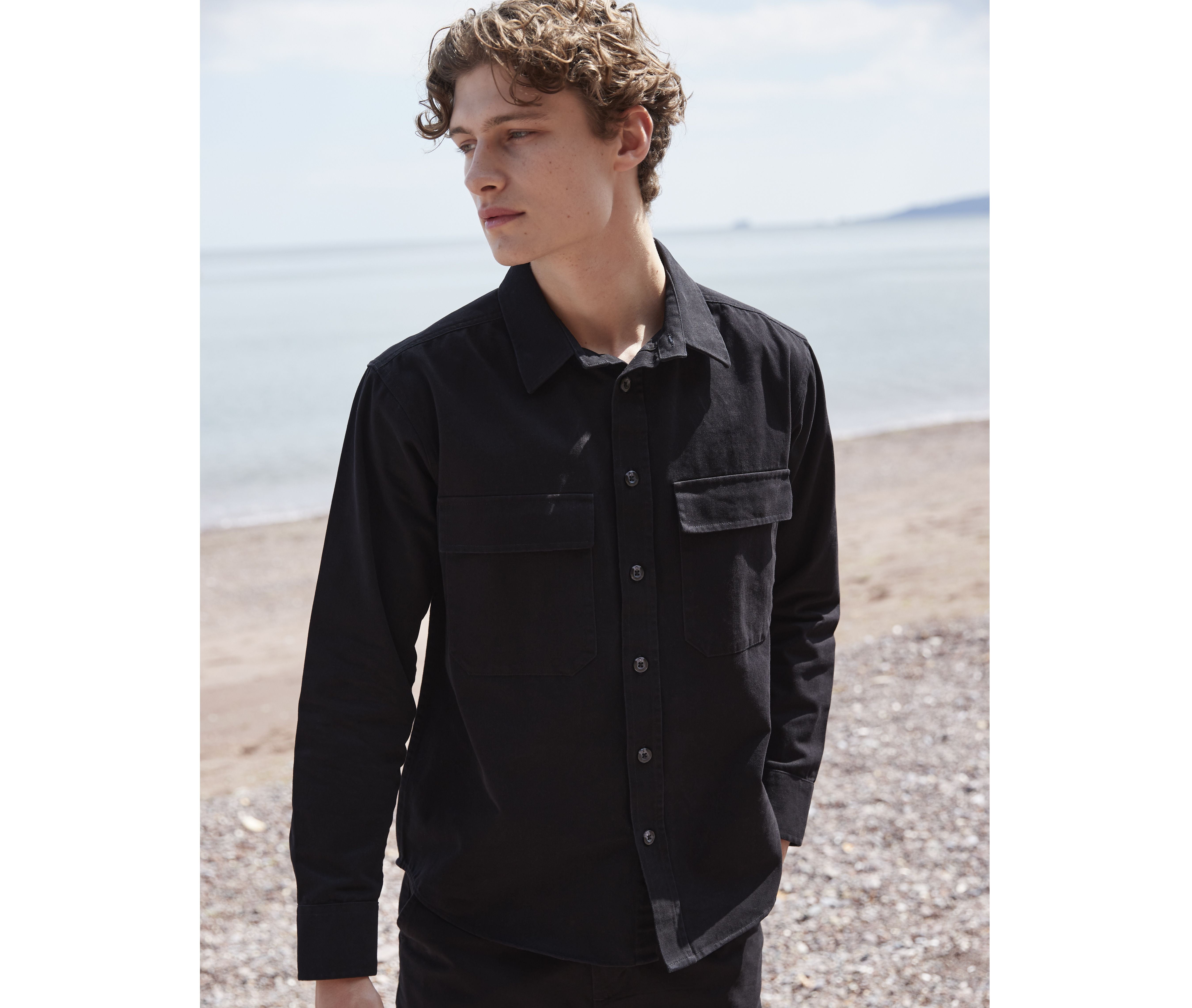 Surchemise en coton - FRONT ROW - #FR054