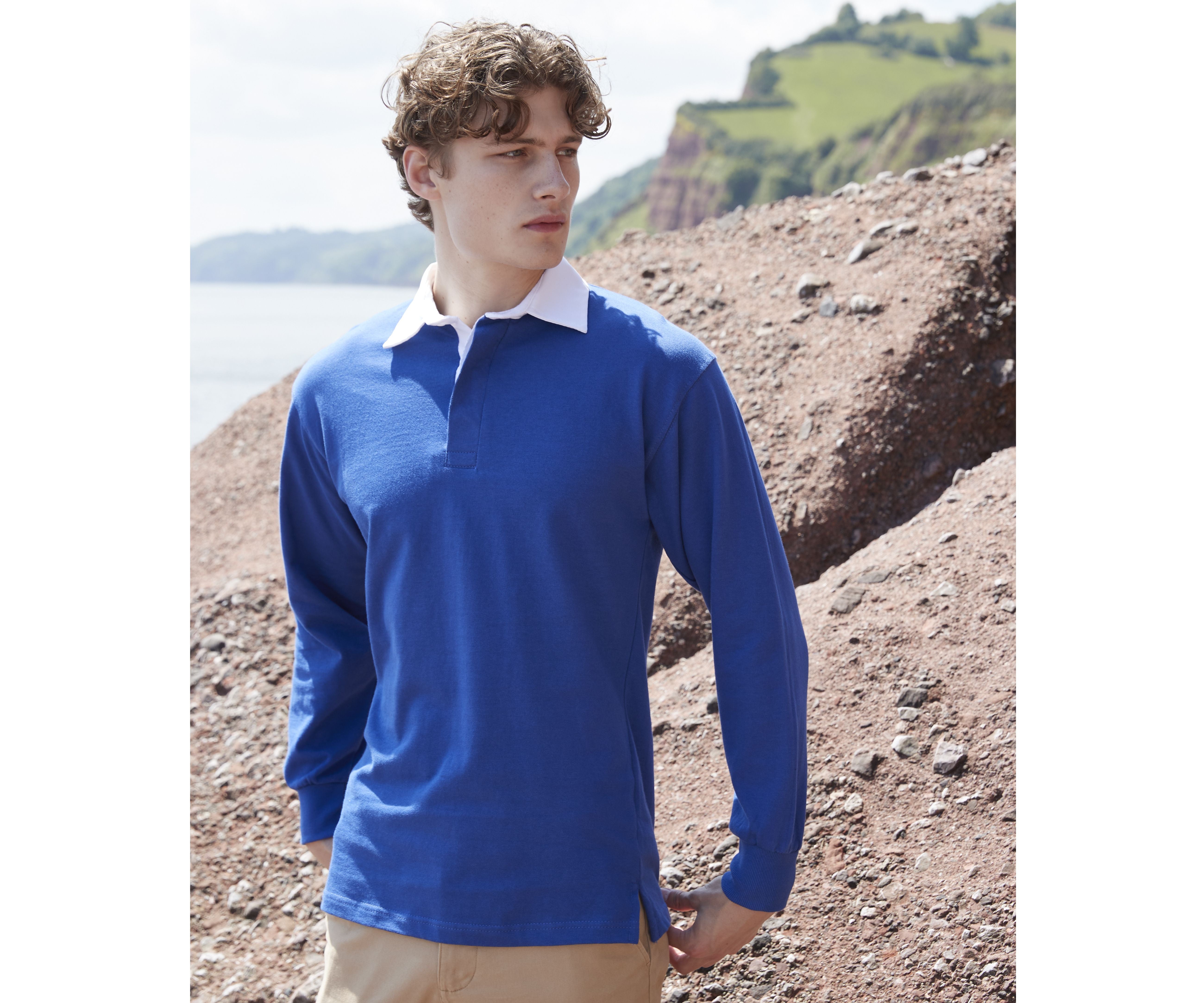 Polo rugby homme - FRONT ROW - #FR100