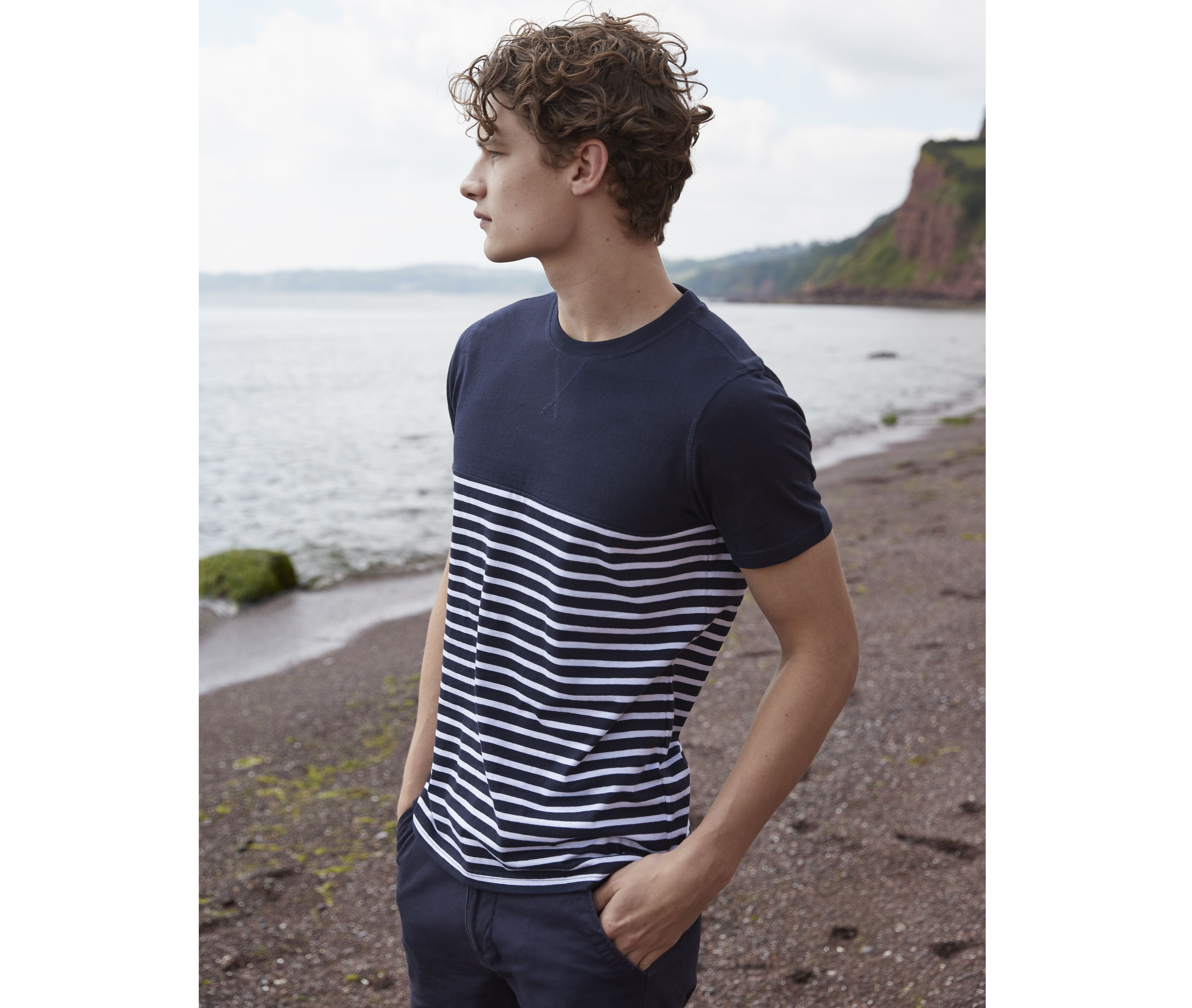 Tee-shirt marinière - FRONT ROW - #FR135