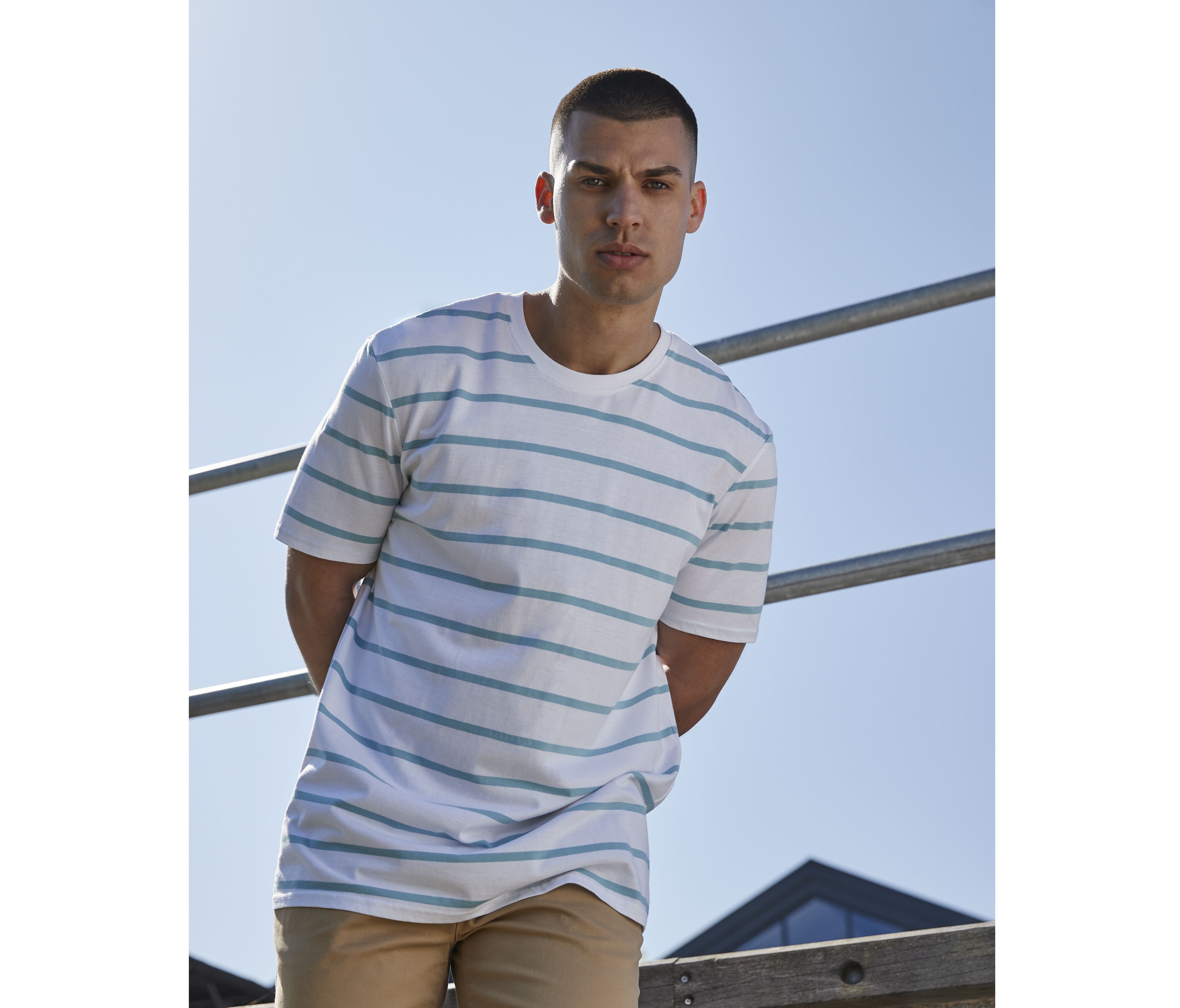 Tee-shirt marinière - FRONT ROW - #FR136