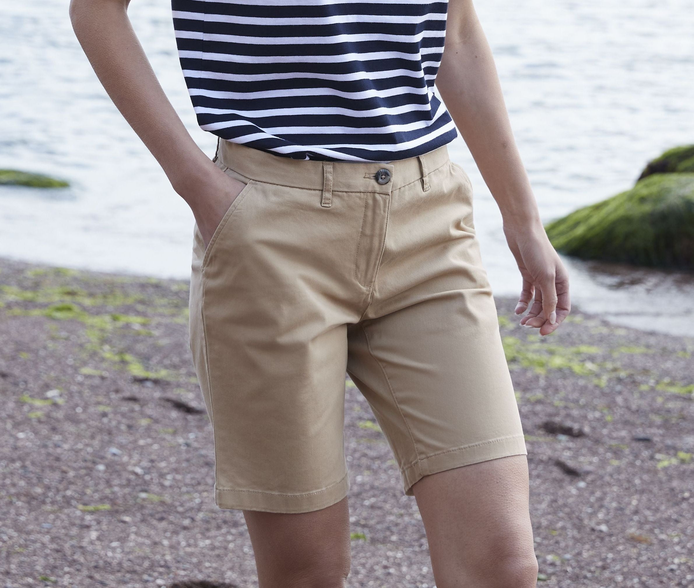 Short stretch femme sans pince - FRONT ROW - #FR606