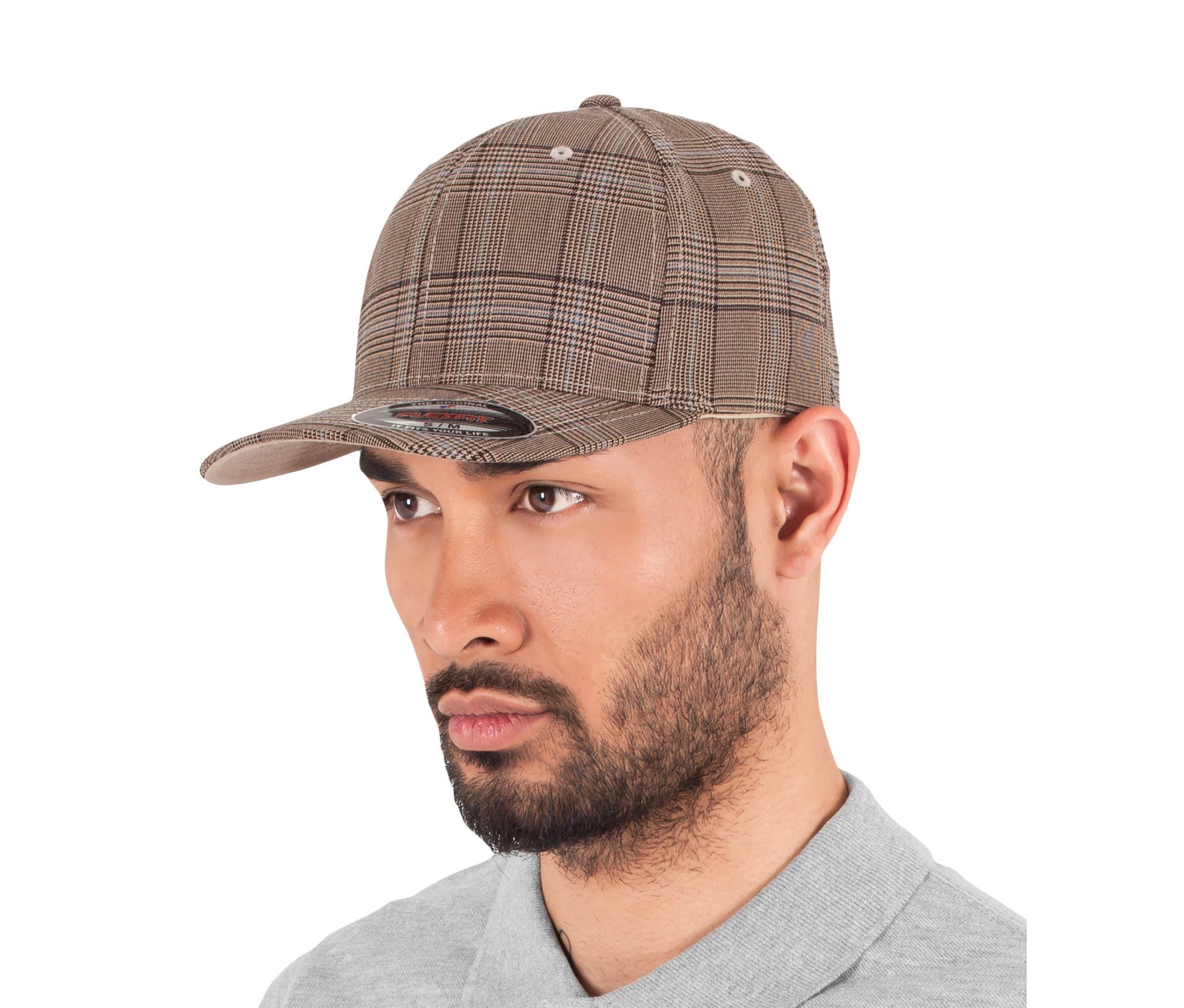Casquette motif prince de galles - FLEXFIT - #FX6196