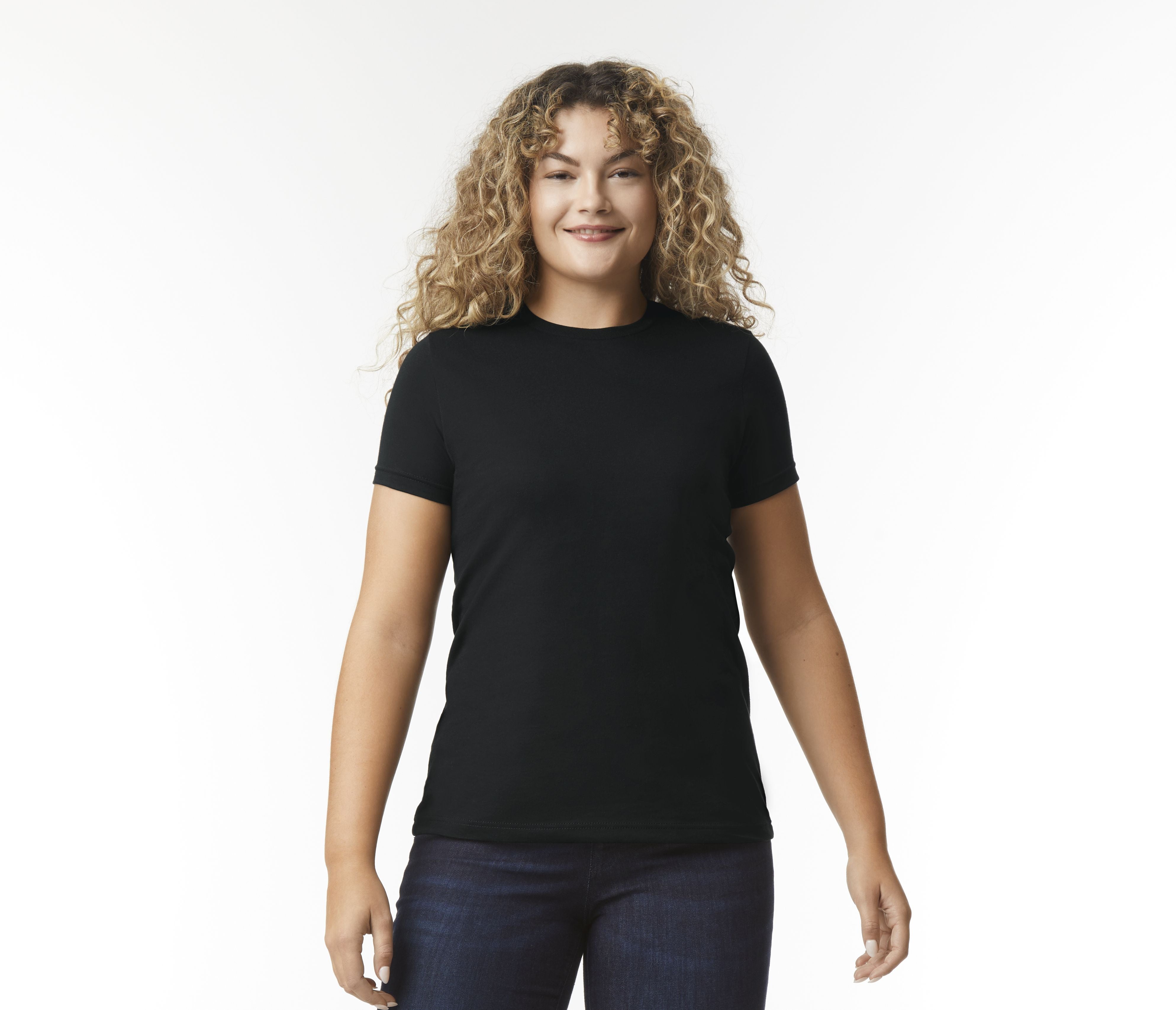 Tee-shirt femme en polycoton - GILDAN - #GN671