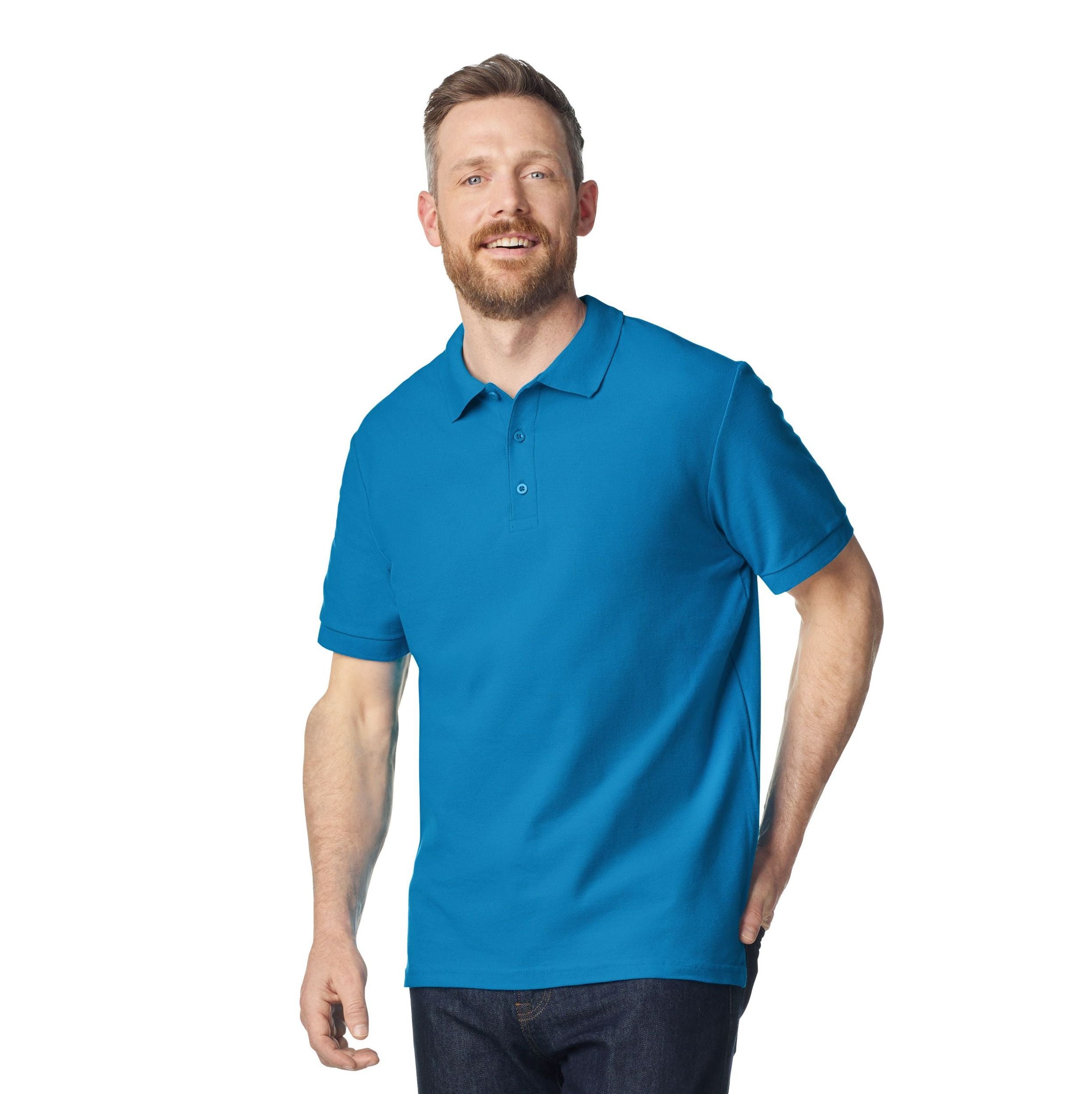 Polo piqué premium coton 220 - GILDAN - #GN858