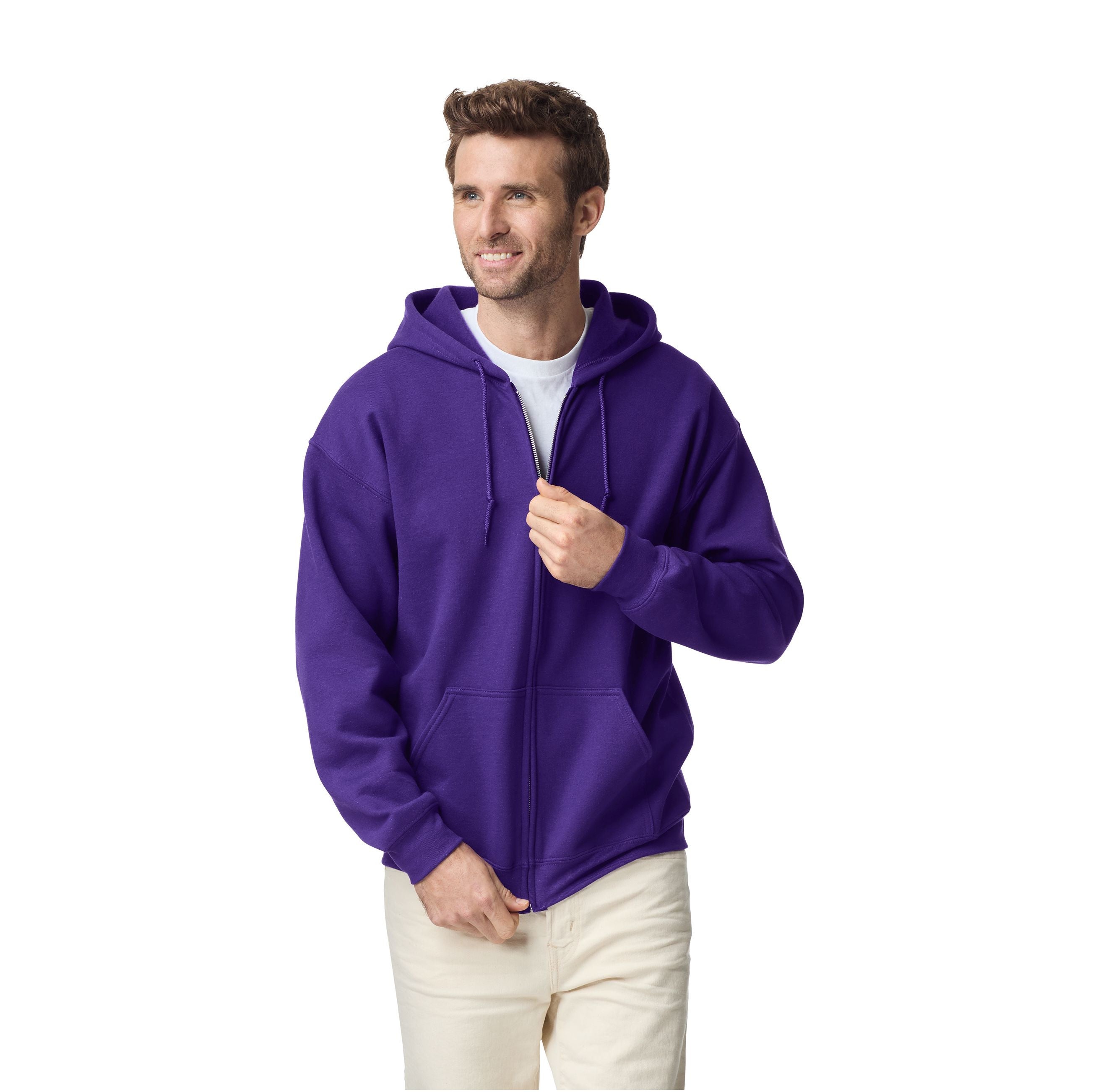 Sweat capuche grand zip - GILDAN - #GN960