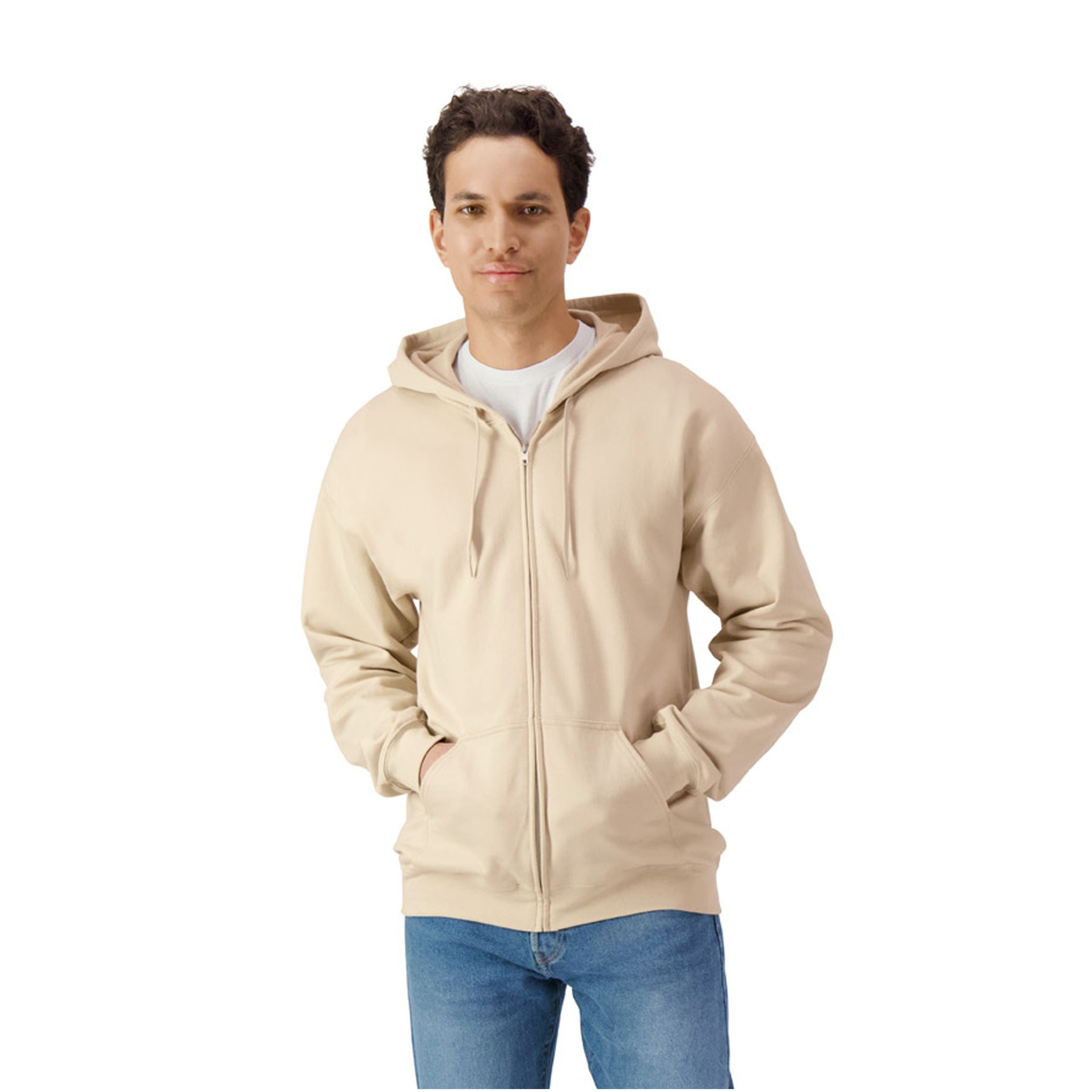 Sweat à capuche zippé unisexe - GILDAN - #GNSF60