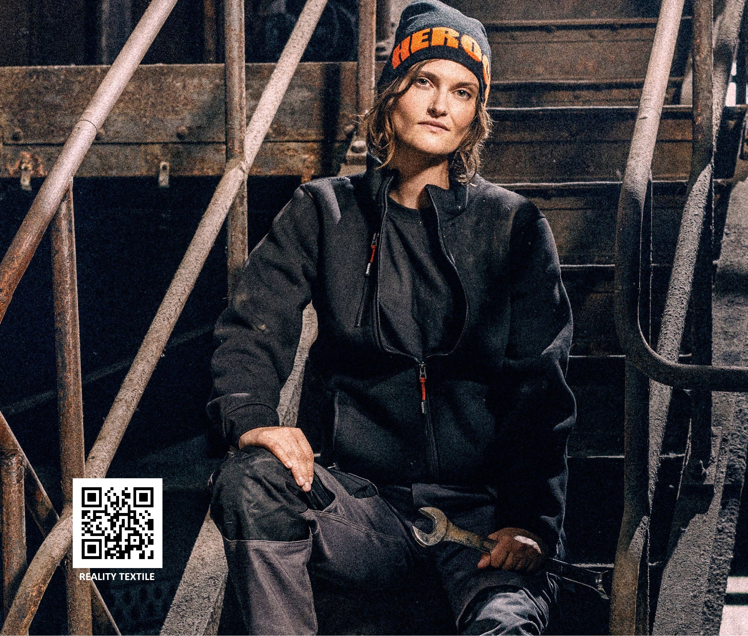 Sweat zippé doublure Sherpa® - HEROCK - #HK371