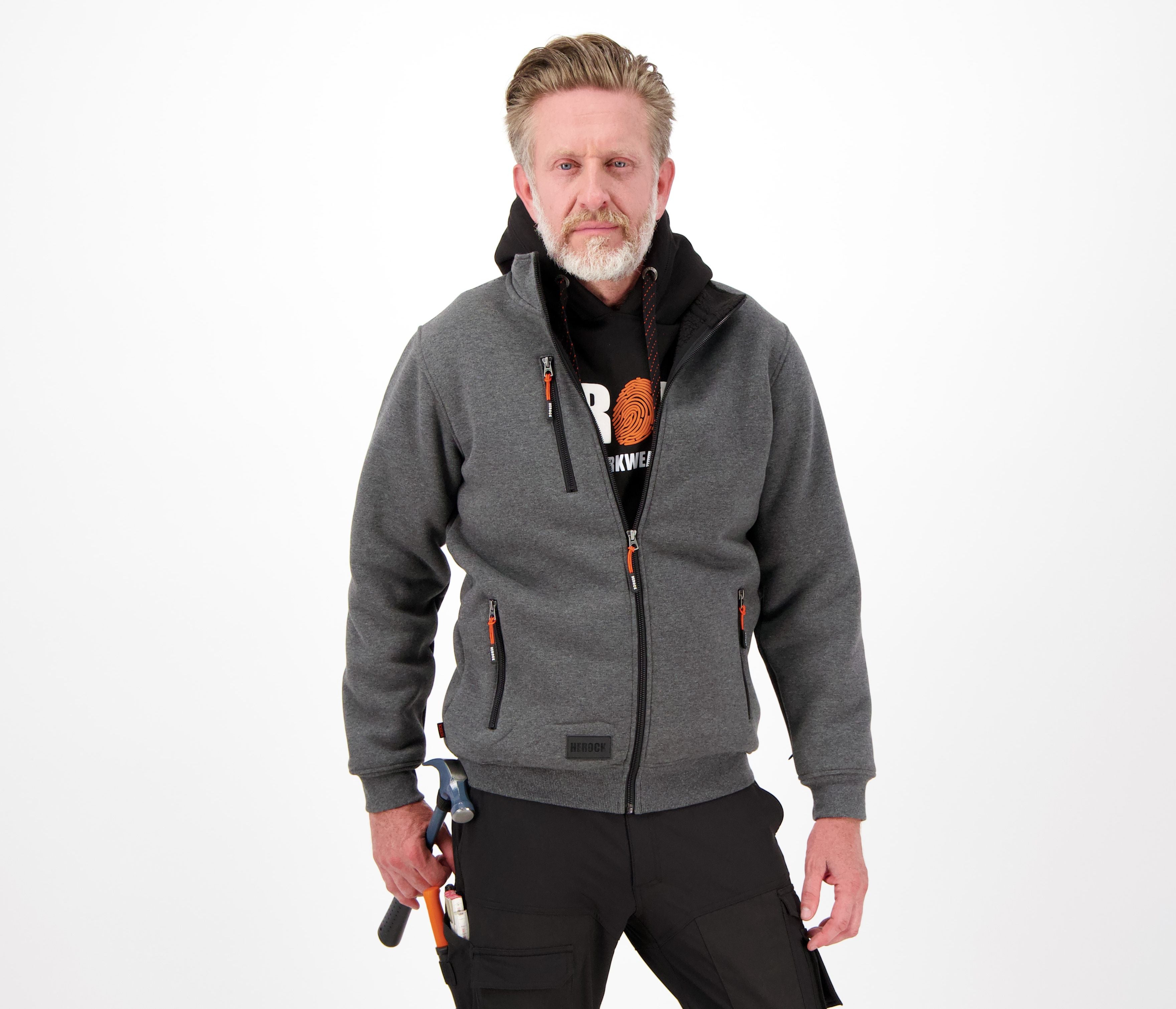 Sweat zippé doublure Sherpa® - HEROCK - #HK371