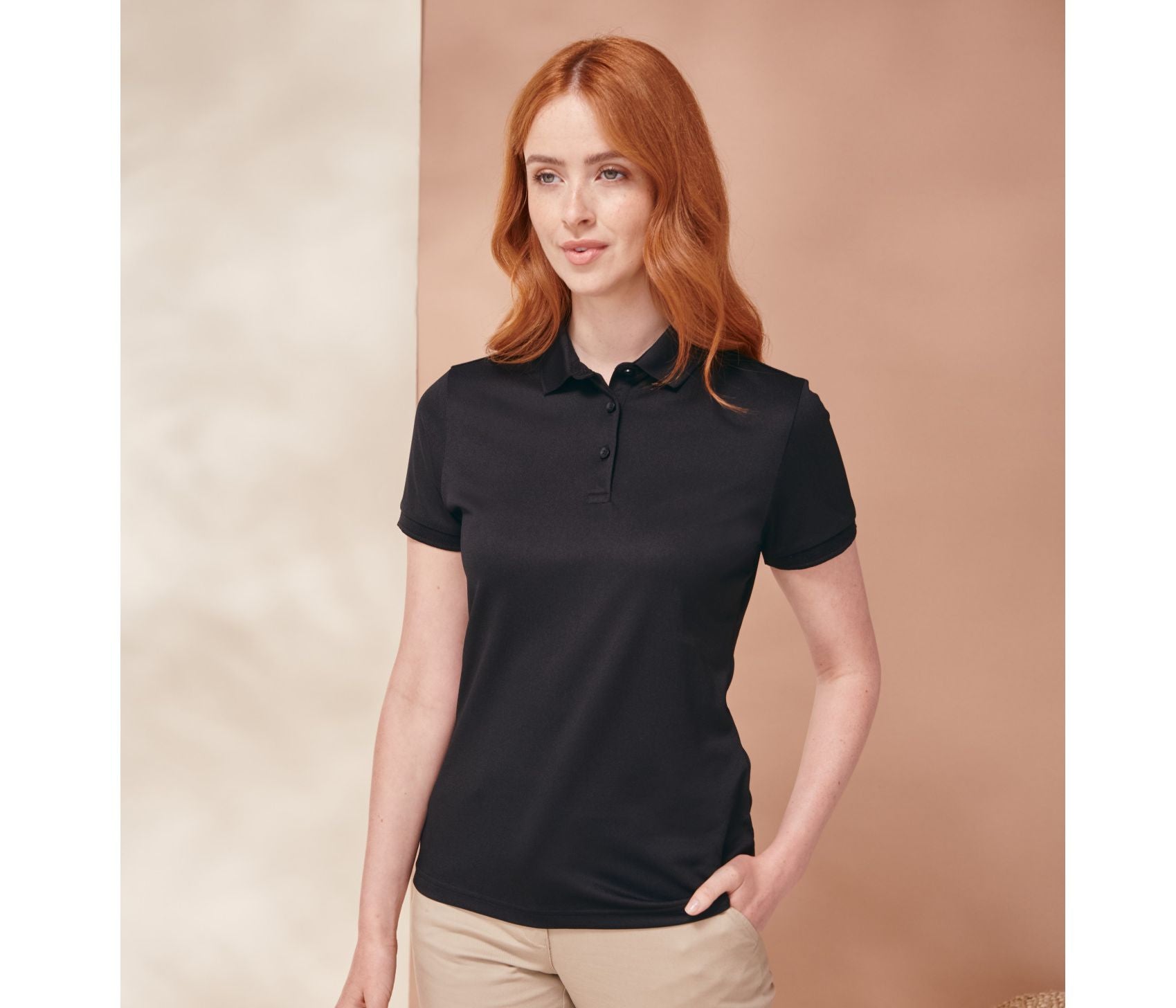 Polo femme en polyester recyclé - HENBURY - #HY466