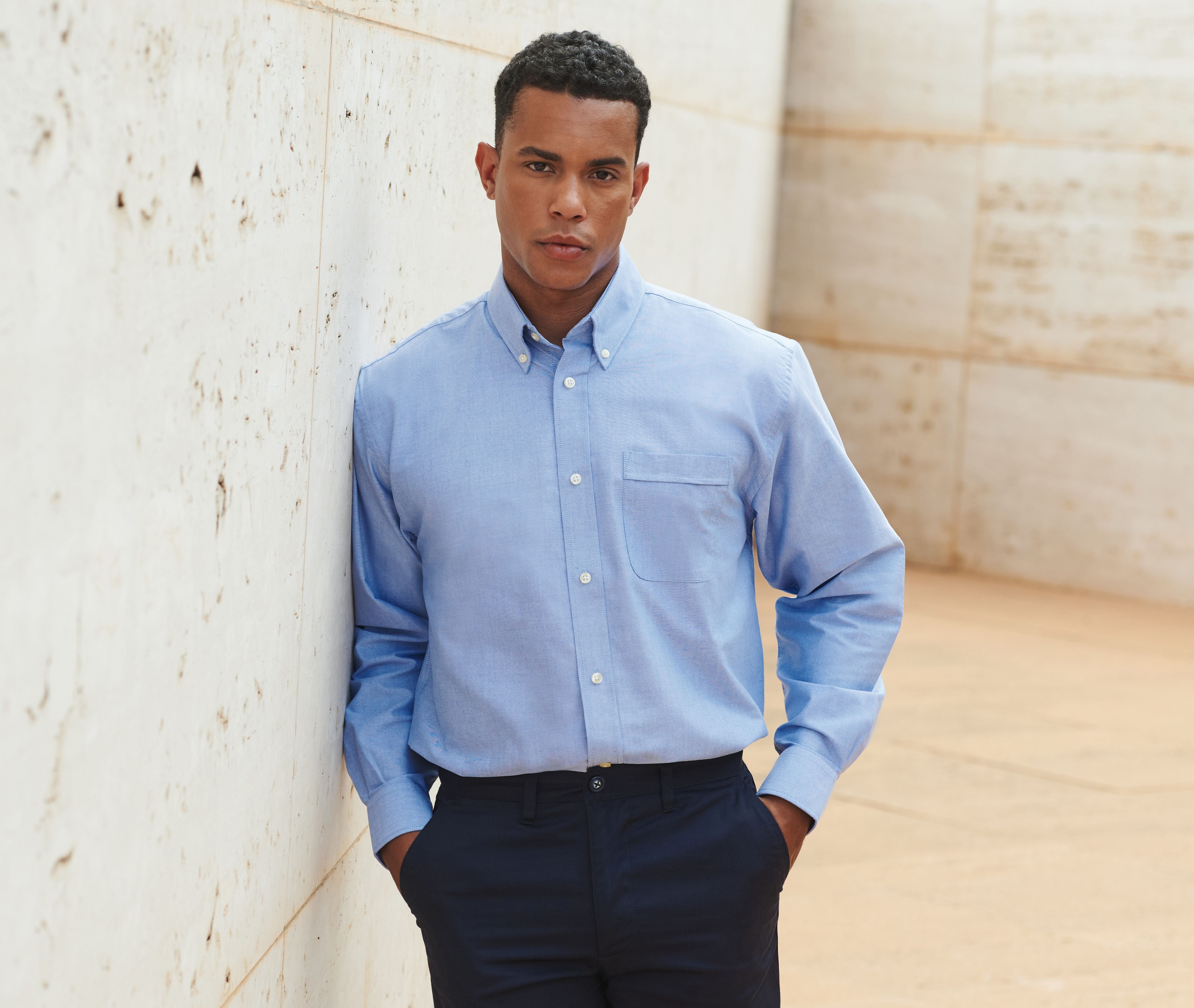 Chemise oxford homme - HENBURY - #HY510