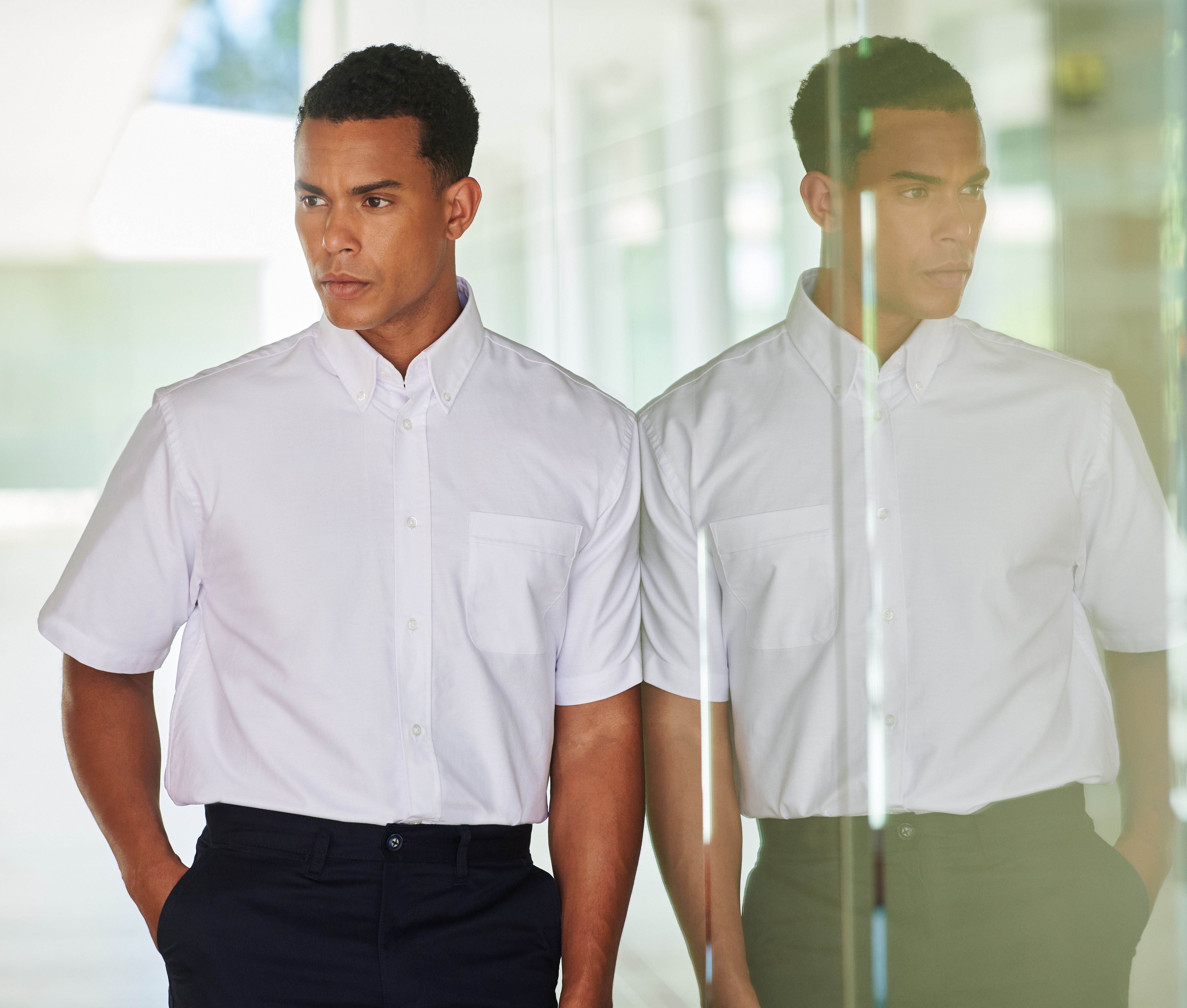 Chemisette oxford homme - HENBURY - #HY515