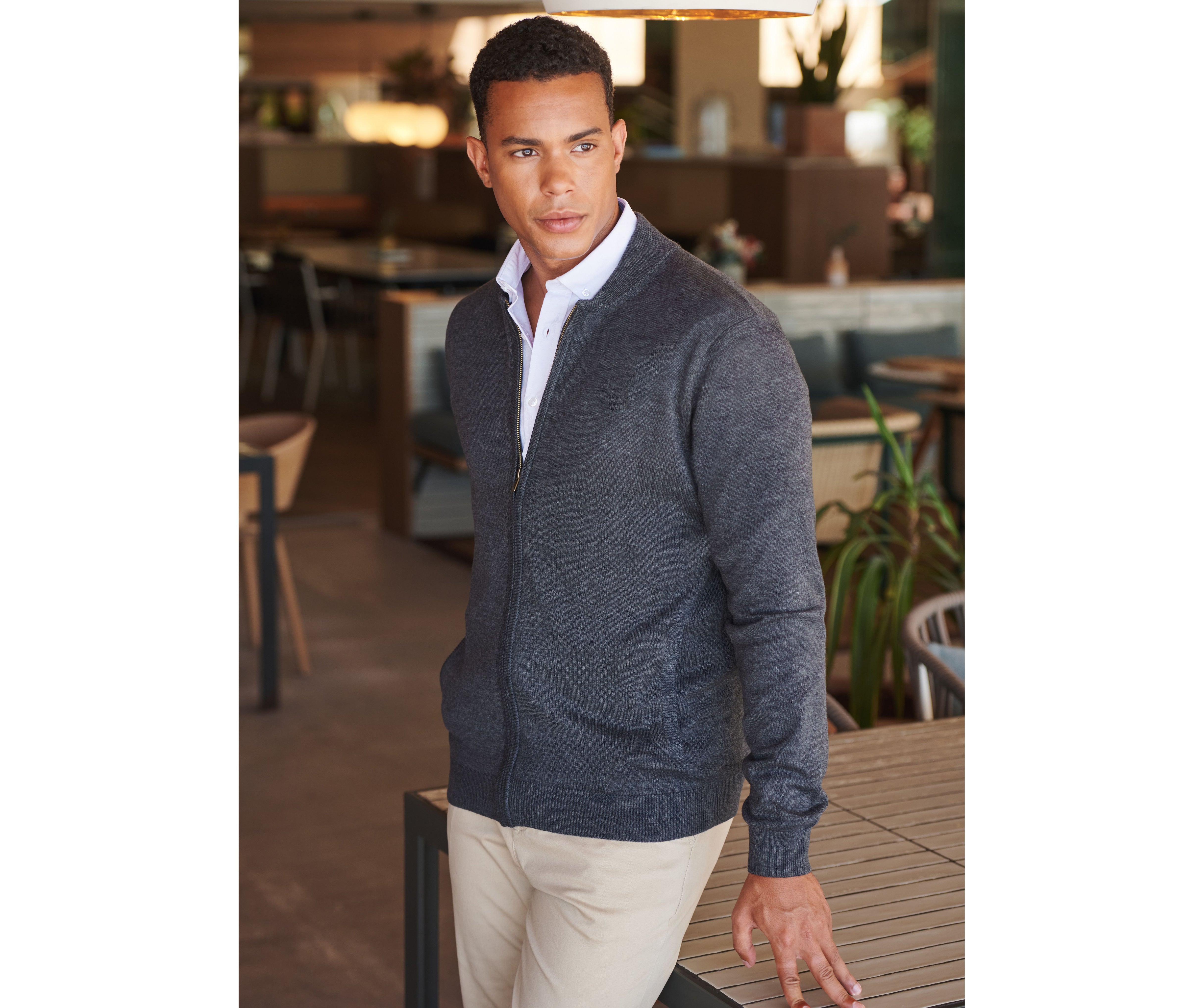 Gilet style bomber - HENBURY - #HY718