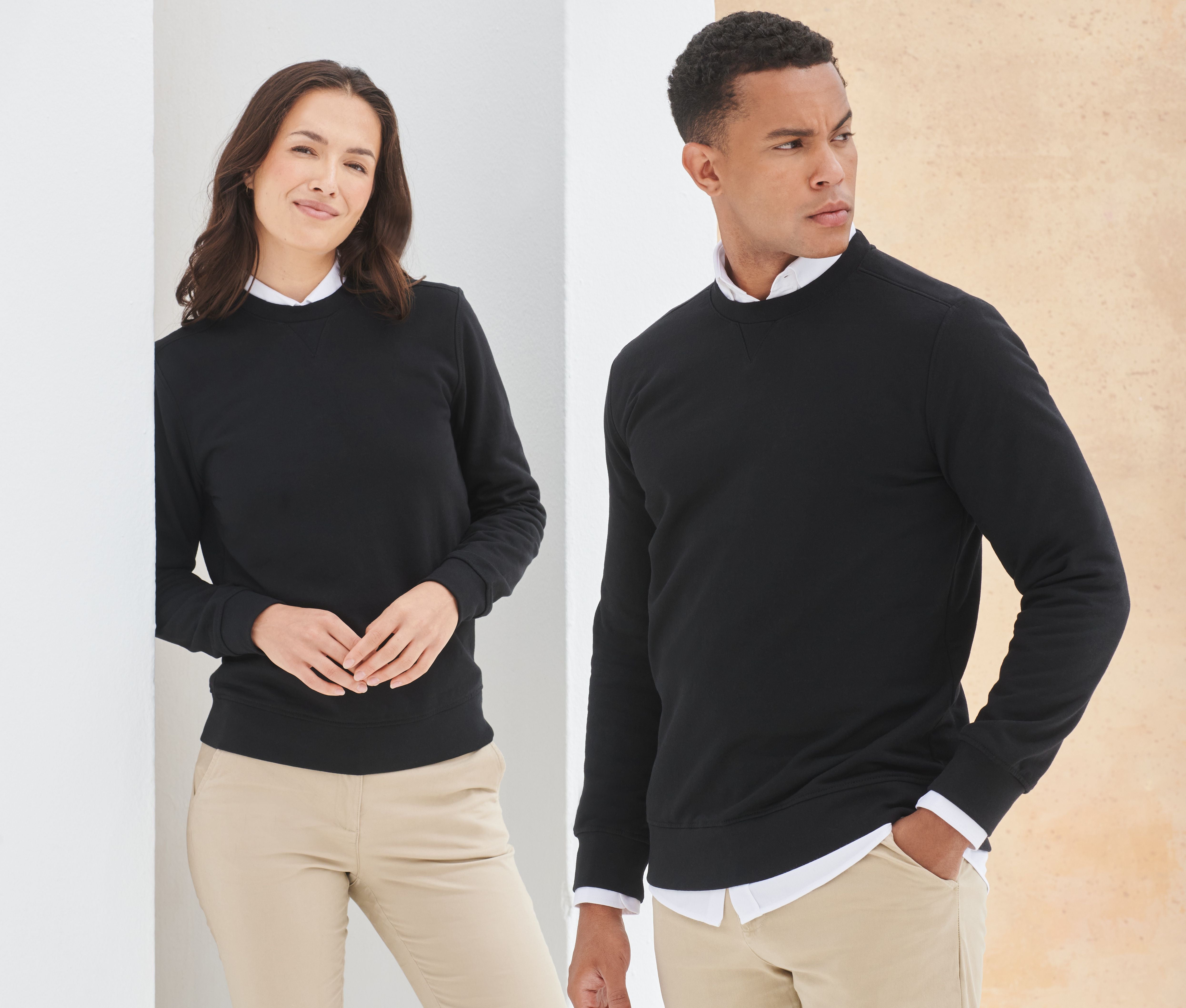 Sweat en coton et polyester recyclés - HENBURY - #HY840