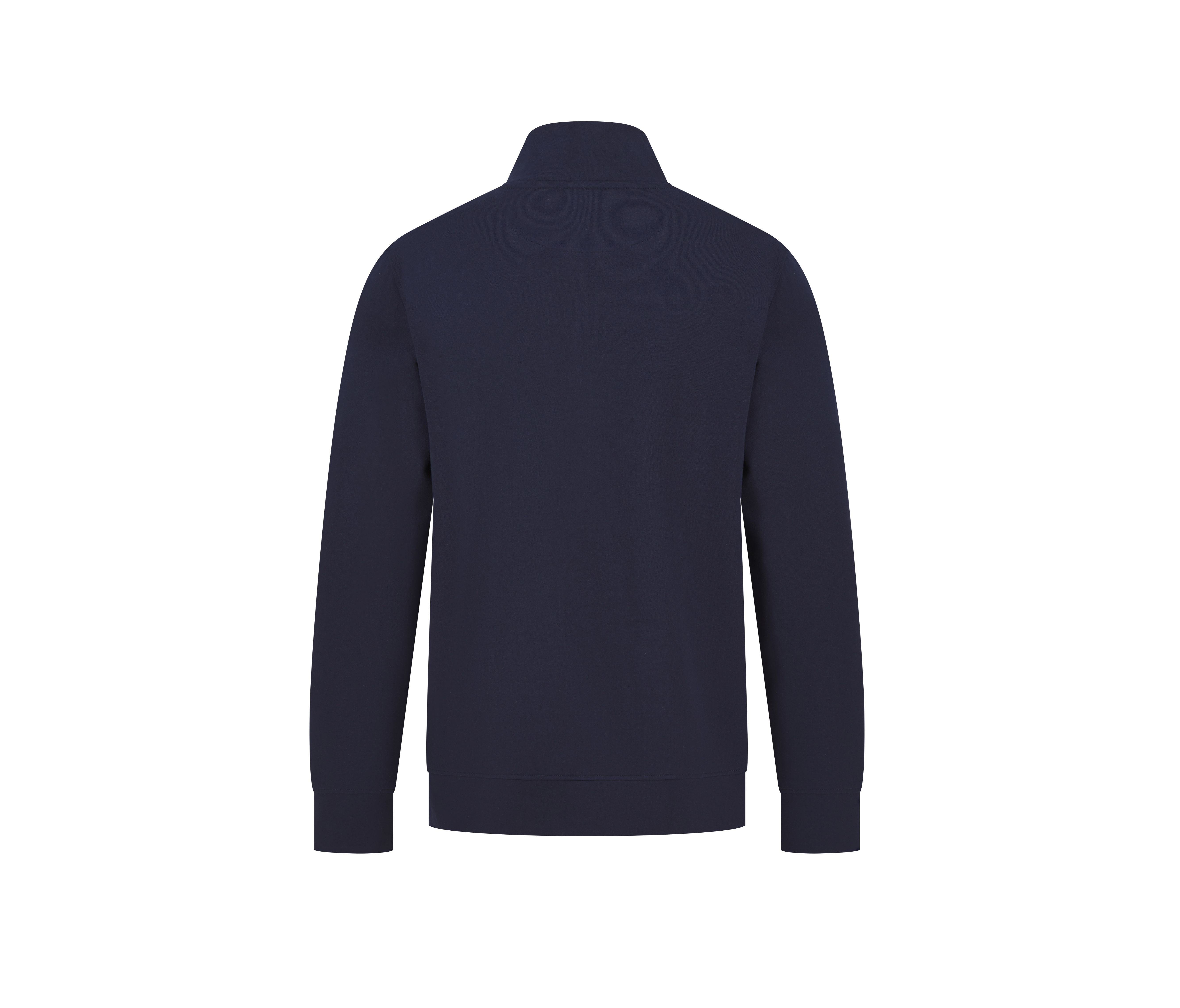 Sweatshirt 1/4 de zip. Col montant - HENBURY - #HY842
