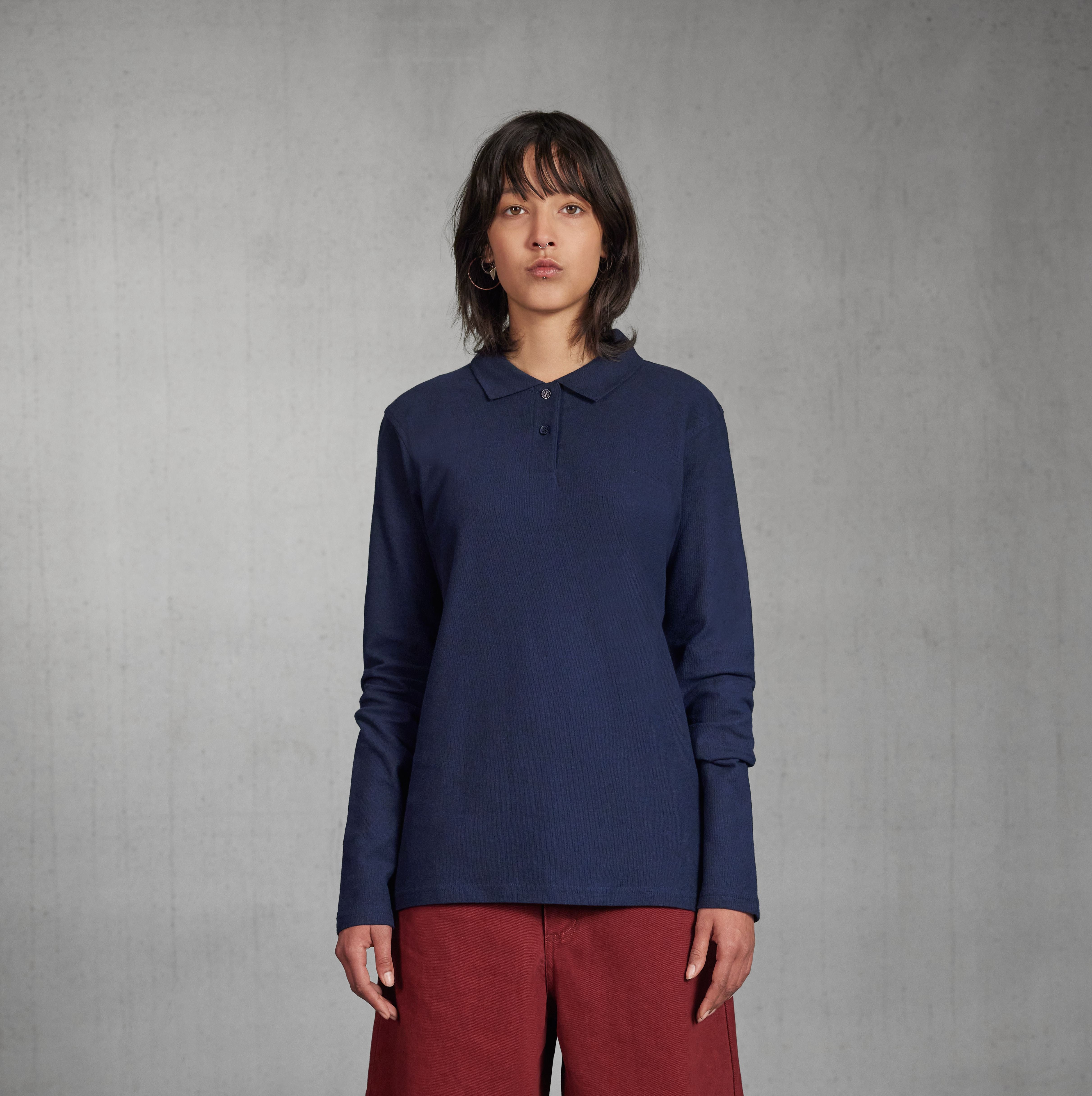 Polo manches longues femme - B&C - #ID1LW