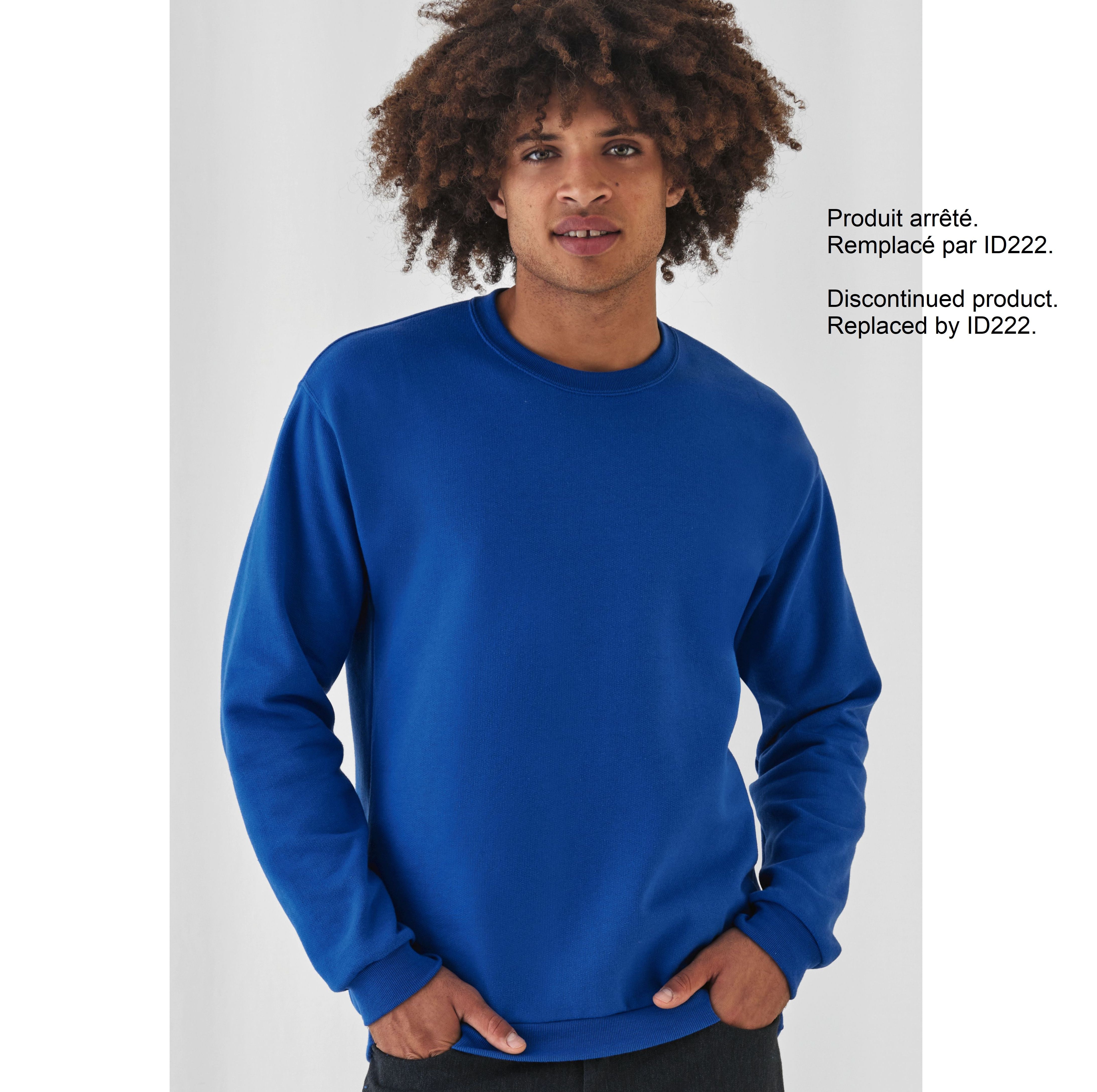 Sweat ID.202 coupe droite - B&C - #ID202
