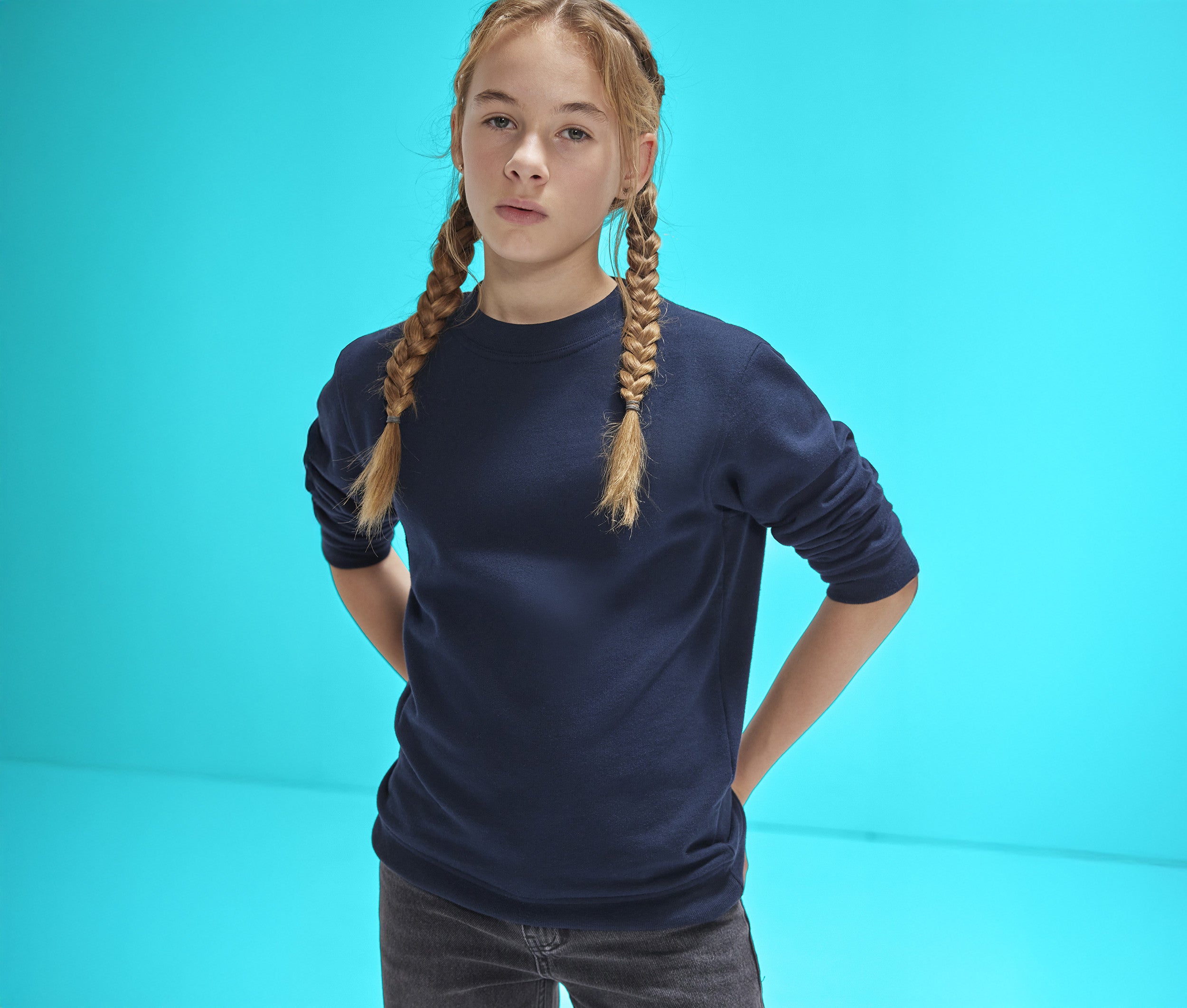 Sweat col rond unisexe - B&C - #ID332K