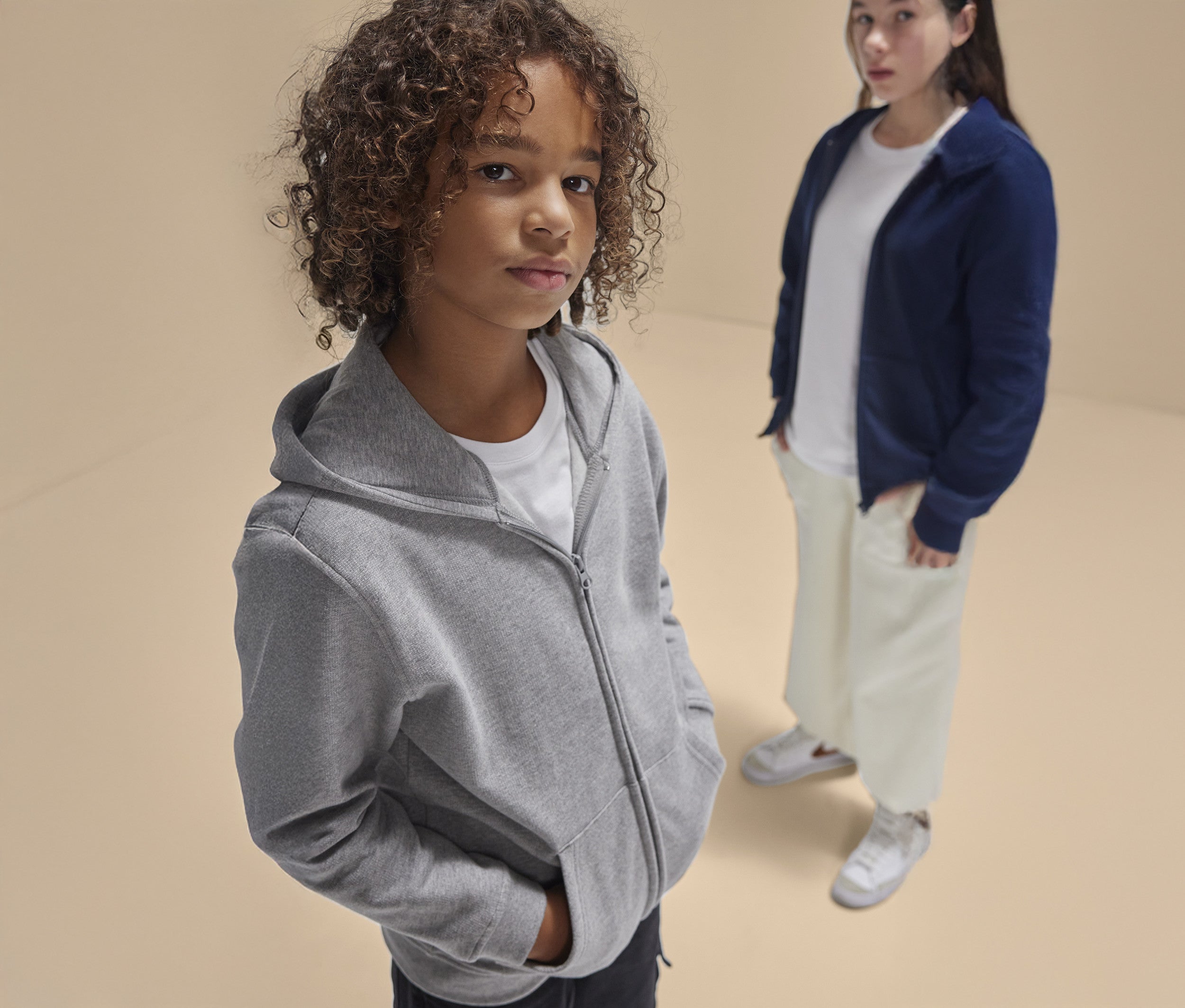 Sweat zippé à capuche unisexe - B&C - #ID334K
