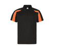 JET BLACK / ELECTRIC ORANGE