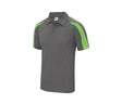 CHARCOAL / LIME GREEN