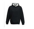 JET BLACK/HEATHER GREY