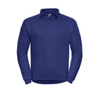 Sweat col polo lavable à 60° - RUSSELL ATHLETIC® - #JZ012