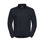 Sweat col polo lavable à 60° - RUSSELL ATHLETIC® - #JZ012