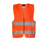 Gilet de sécurité pour enfants avec fermeture éclair - KORNTEX - #KX100