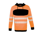 Sweat-shirt à capuche haute visibilité - KORNTEX - #KX420