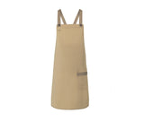 Tablier à bavette Urban-Look avec bretelles croisées et poche - KARLOWSKY - #KYLS38