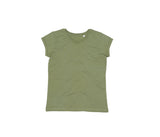 Tee-shirt femme manches roulées - MANTIS - #MT081