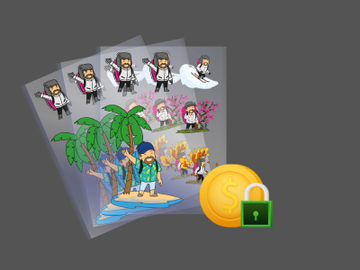 Forfait d'impression prépayé Stickers UV DTF