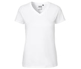 Tee-shirt femme col V - NEUTRAL - #O81005