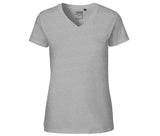 Tee-shirt femme col V - NEUTRAL - #O81005