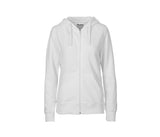 Sweat capuche zippé femme - NEUTRAL - #O83301