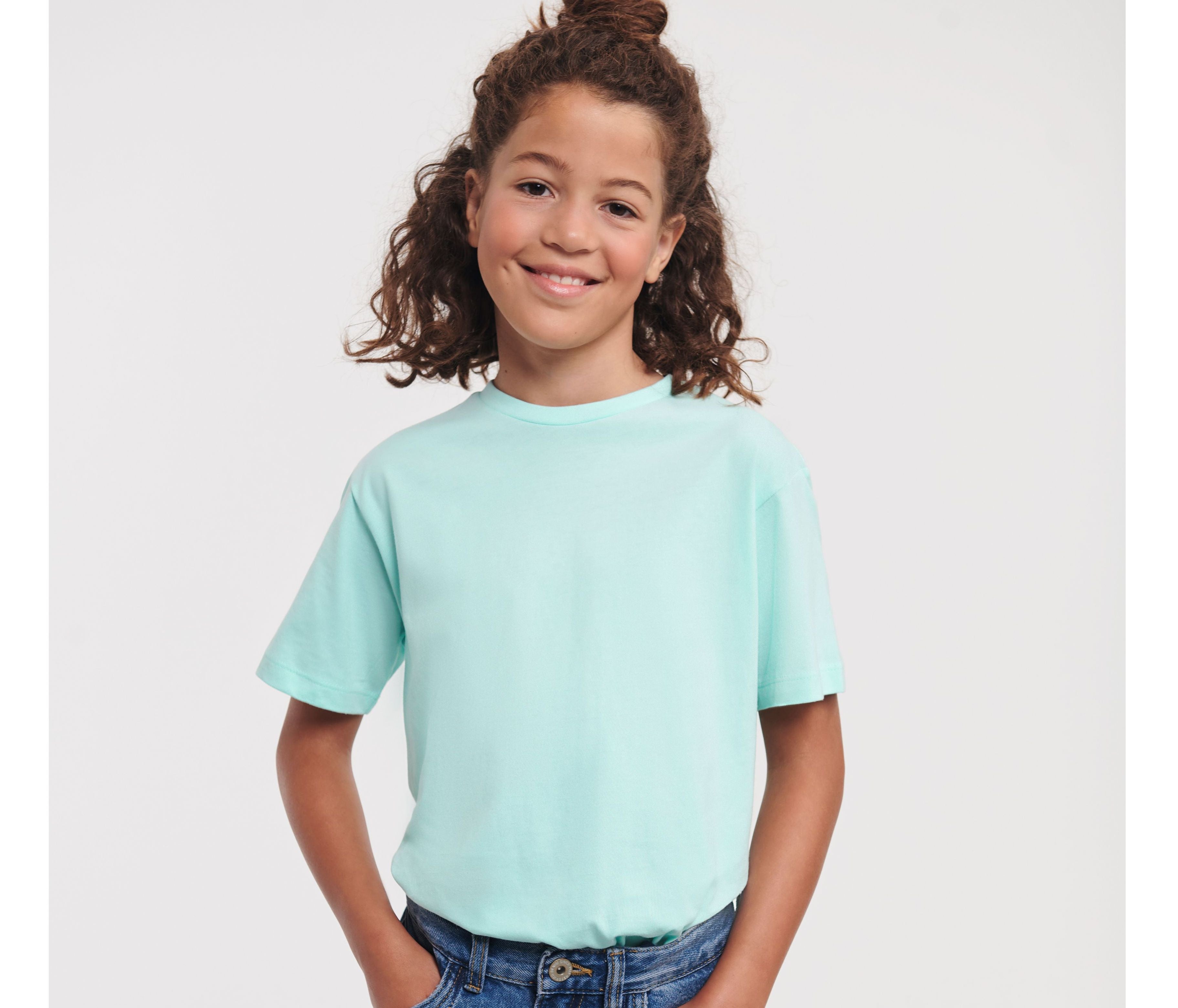 Tee-shirt organique enfant - RUSSELL ATHLETIC® - #RU108B