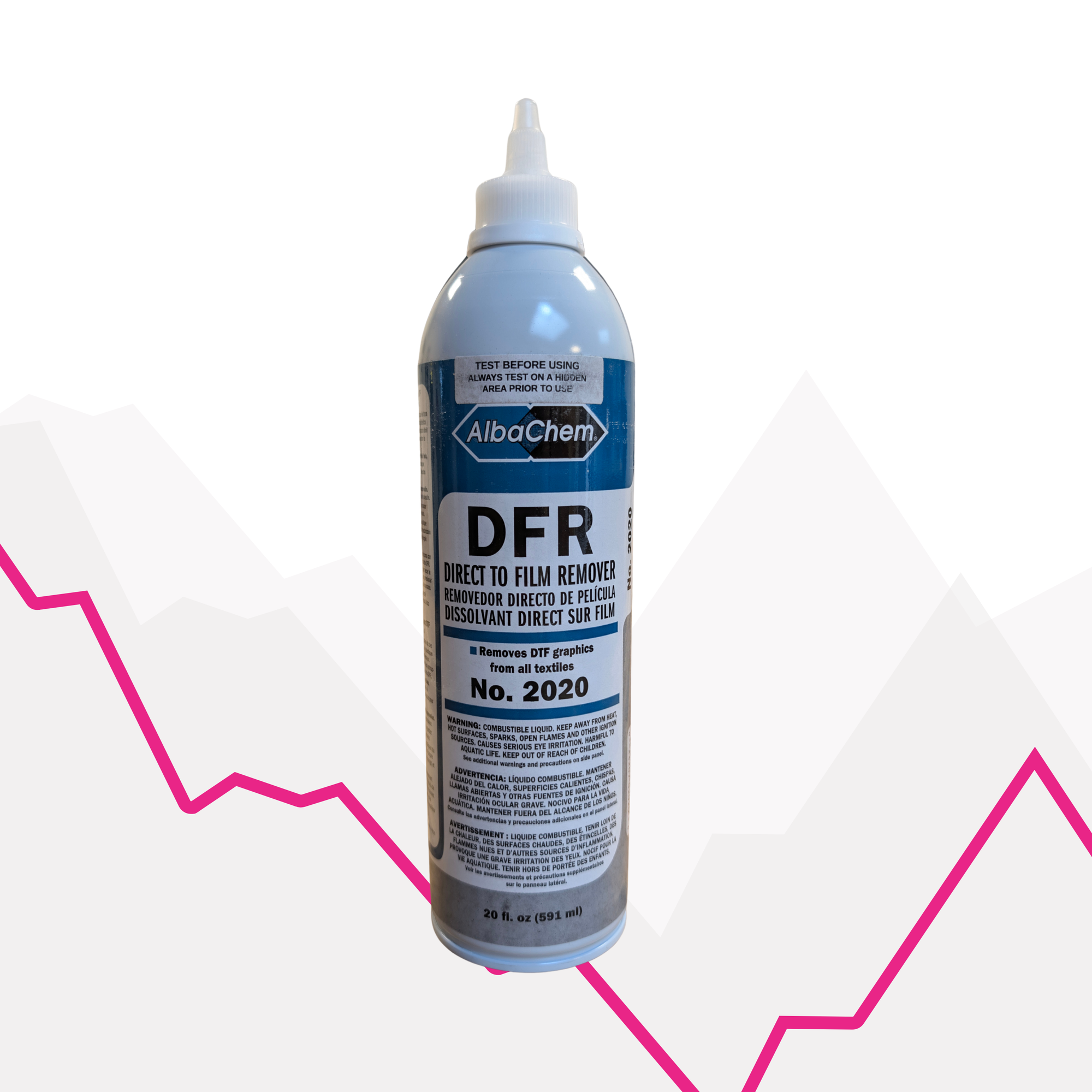 Décolleur de DTF - produit pour enlever un marquage en DTF