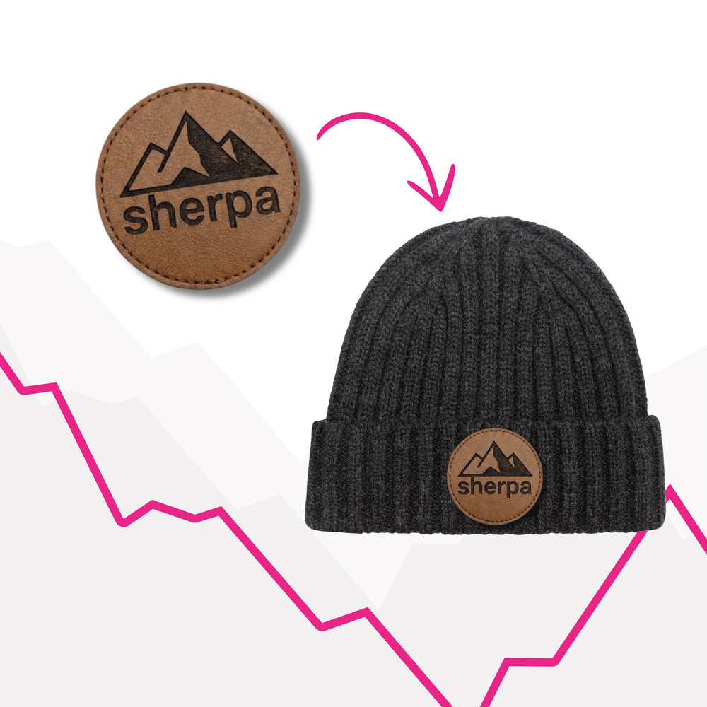 SherPATCH GRAV' CUIR - écusson silimicuir gravé