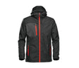 BLACK / BRIGHT RED