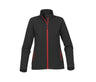 BLACK / BRIGHT RED