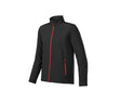 BLACK / BRIGHT RED