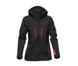 BLACK / BRIGHT RED