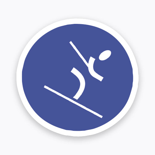 Écusson Ski Decathlon Sport