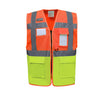 HI VIS ORANGE/HI VIS YELLOW